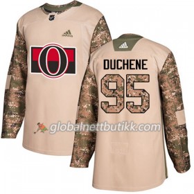 Ottawa Senators Hockeydrakt Matt Duchene 95 2017-2018 Camo Veterans Day Practice Adidas Authentic - Herre